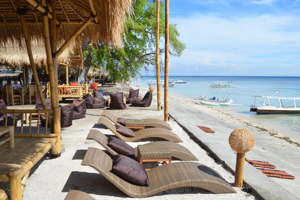Bambu Cottages Νησιά Γκίλι Εξωτερικό φωτογραφία