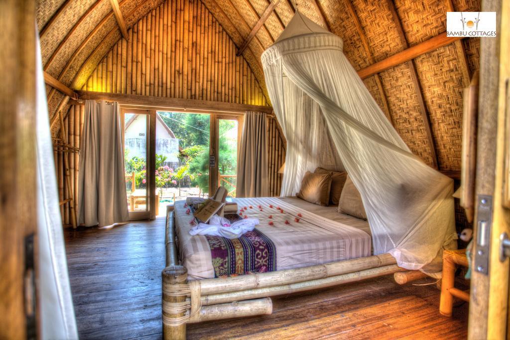 Bambu Cottages Νησιά Γκίλι Εξωτερικό φωτογραφία