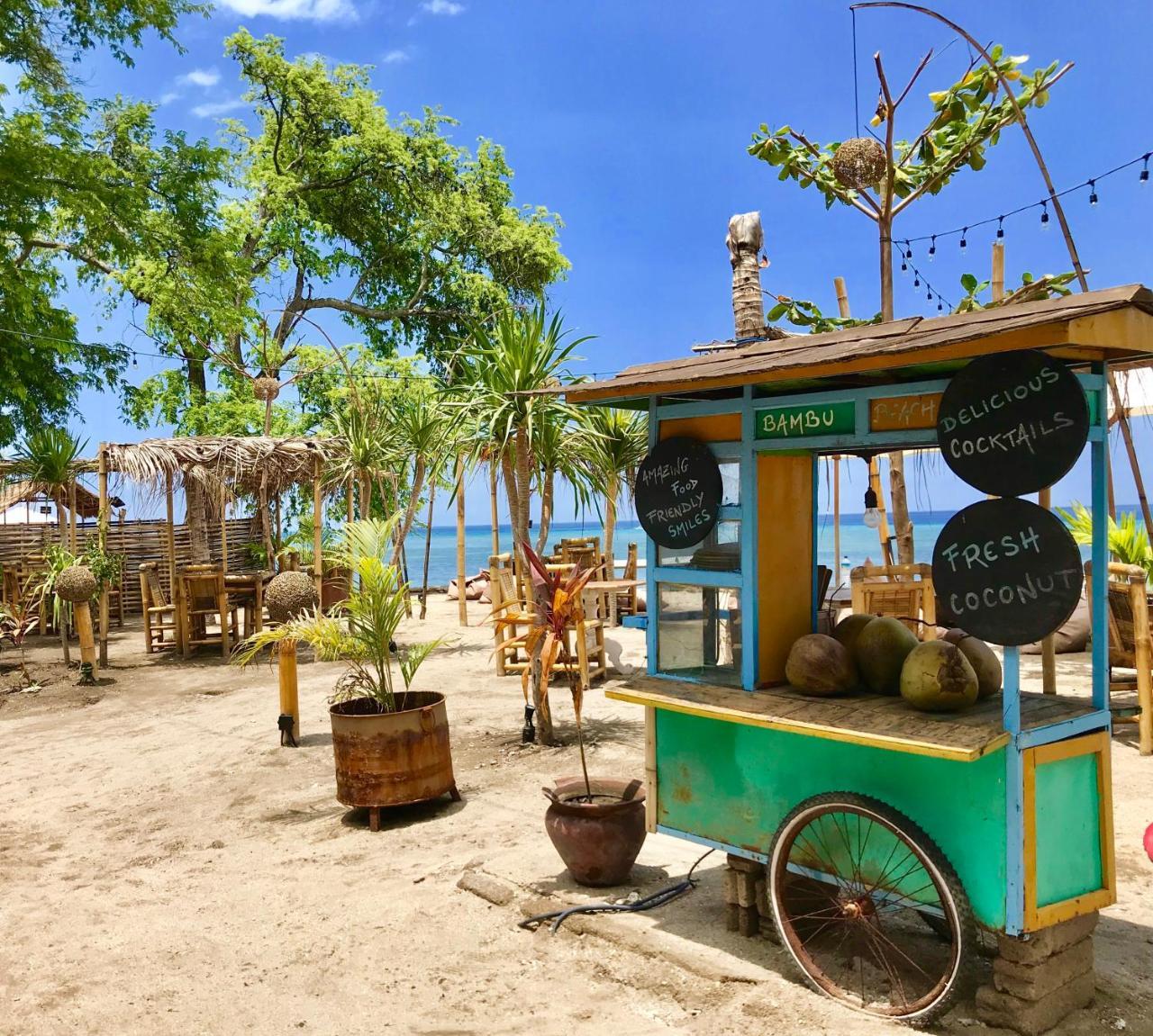 Bambu Cottages Νησιά Γκίλι Εξωτερικό φωτογραφία